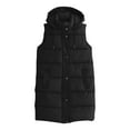 thumbnail image 3 of Women's Autumn And Winter Long Down Vest Vest Jacket plus Size Winter Coats for Women 3x Light down Coats for Women plus Size down Coats for Women Women Winter Coats Womens Outerwear Jackets & Coats, 3 of 4