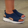 thumbnail image 2 of Women's Sandals With Mesh Upper Platform Fish Mouth Shoes Summer Beach Supply35, 2 of 4