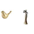thumbnail image 1 of Figura de pájaros,Figura de pájaro dorado,decoración del hogar,estatua de animal,Estatuas decorativas de pájaros pequeños como accesorios de exhibición,Figura de escritorio,Artesanía de, 1 of 8