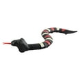 thumbnail image 1 of Black Remote Control Snake Toy 15.4 Inch Plastic Robotic Rattlesnake With Sound Moving Reptile Prank Gift For Halloween Christmas Party Black, 1 of 6