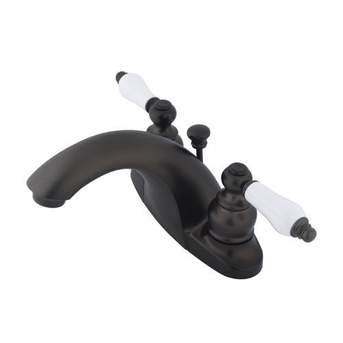 Two Handle 4" Centerset Lavatory Faucet with Retail Pop-up