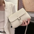 thumbnail image 2 of LNGOOR Women‘s Cow Leather Square Handbag Solid Versatile Head Layer Cowhide Multi Compartment Single Shoulder Bag Luxury Underarm Bag, 2 of 7