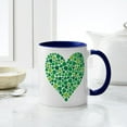 thumbnail image 4 of CafePress - Irish Shamrock Heart Mug Mugs - 11 oz Ceramic Mug - Novelty Coffee Tea Cup, 4 of 4