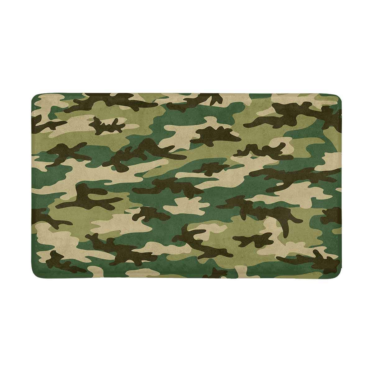 POP Military and Hunting Camouflage Doormat Non-Slip Indoor and Outdoor ...