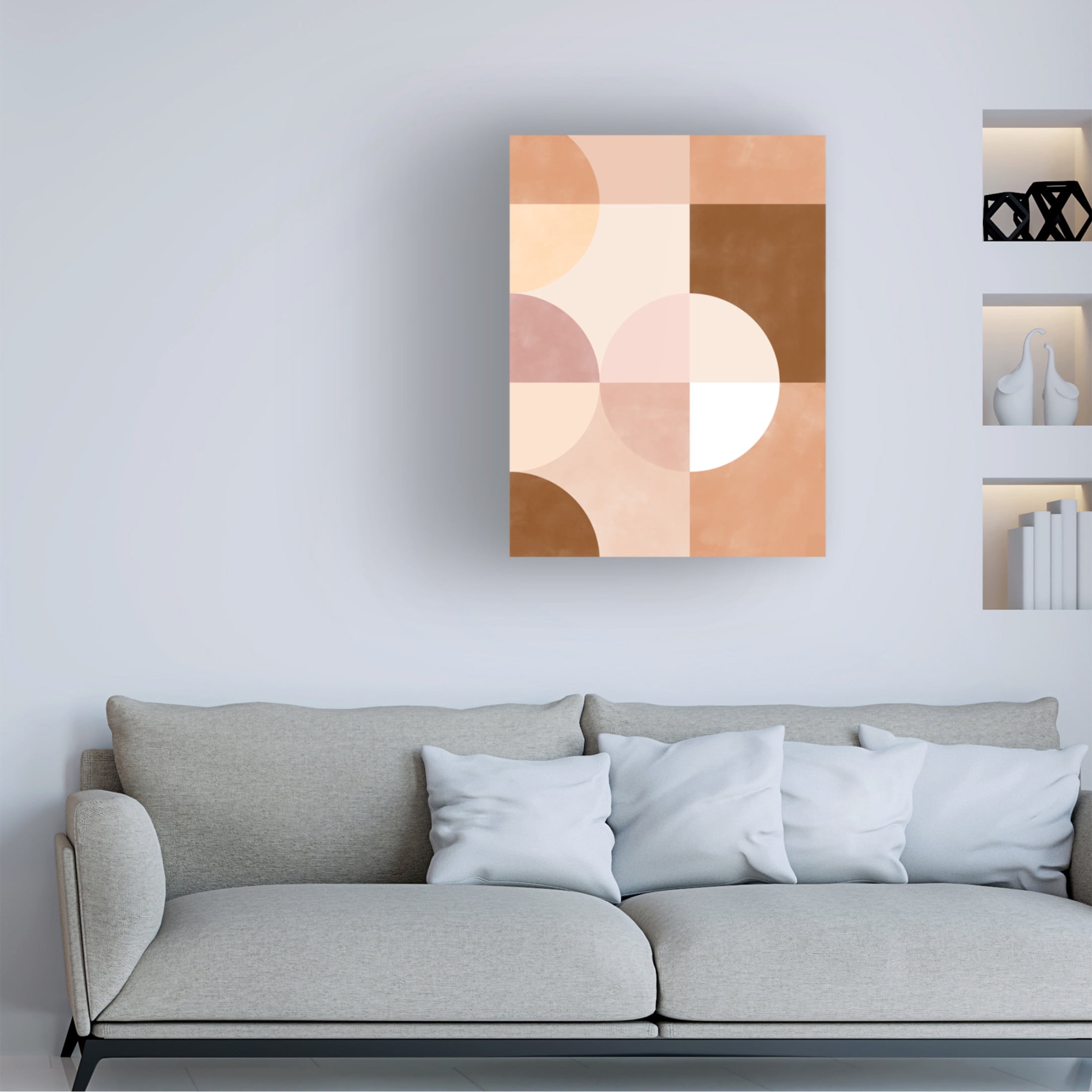 Trademark Fine Art Elena Ristova  softpink37 Canvas Wall Art