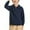 Navy, variant on FAHXNVB Boys Long Sleeve Sweater Solid Color Quarter Zip Up Knit Lapel Pullover Tops Fashion Casual Comfortable Sweatshirts 3-10 Years