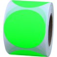 thumbnail image 1 of Hybsk 2 Inch Fluorescent Green Blank Target Pasters for Shooting 300 Adhesive Target Stickers Per Roll (Fluorescent Green), 1 of 5