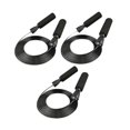 thumbnail image 3 of jinwen 3Pcs Jump Ropes Adult Non Slip Jumping Ropes for Exercise Competition Indoor Black, 3 of 9
