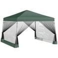 thumbnail image 6 of Outsunny 11.5"x11.5" Green Pop Up instant Outdoor Canopy, Adjustable Height, 6 of 8