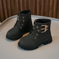 thumbnail image 2 of YLYL Unisex-Child Hiking Outdoor Waterproof Lace-up Comfort Construction Workboots, 2 of 7