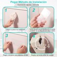 thumbnail image 2 of RUAKIVA 10L Cubo de Basura Colgante con Tapa,Basurero para Cocina,Bote de Basura,Cesto de Basura de Pared de Cocina con Tapa sin Taladrar,Deslizante Abierto,Adecuado pare Ba&ntilde;o,Dormitorio,Of, 2 of 7