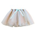 thumbnail image 2 of Birdeem Toddler Baby Girls Cute Multicolour Net Yarn Princess Skirt Multi-Color Bow Skirt, 2 of 12