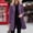 Purple, variant on Azrian Cyber Sweaters Plus Size Women Business Attire Solid Color Long Sleeve Single Breasted Slimming Cardigan Suit Coat Top XXXL,Army Green