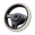 thumbnail image 4 of Disketp Cute Unicorn Elastic Microfiber Steering Wheel Cover for Truck,SUV,Cars,Universal 15 inch,Anti-Slip, 4 of 8