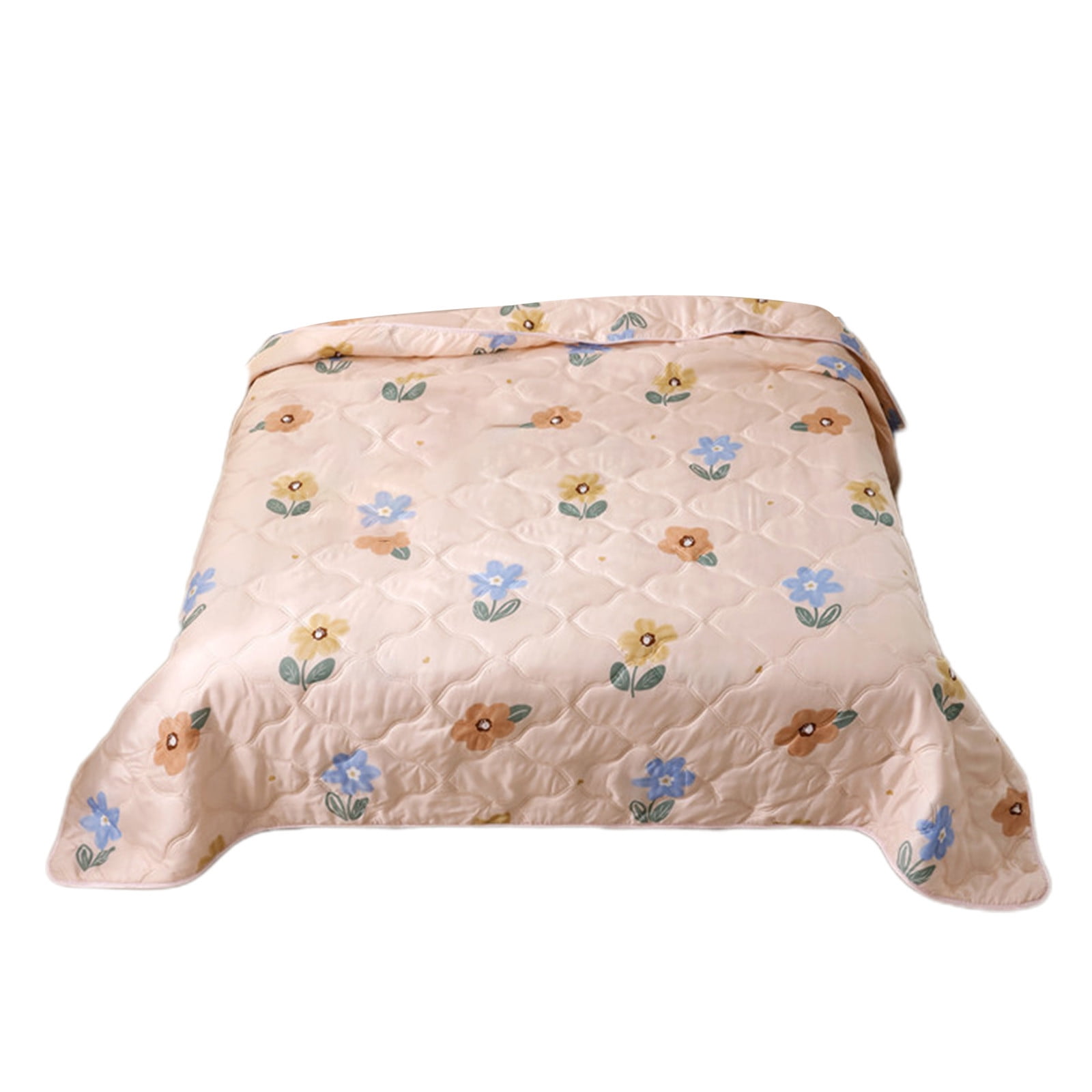Christmas Decorations Holiday Deals 2024! Soft Lightweight Quilt Oversized, Large Bed Blanket, Friendly Plain Printed Washed Summer Quilt Ventilation Quilt