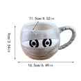 Guibest Fascinating Mug 3D Shade & Colored Bandaged Figure Design For