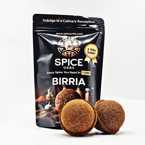 Birria Spice Orbs - 2 Pack - Instant Pot Birria - Made in USA - Just Add Water, Meat, & One Spice Orb