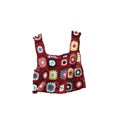 thumbnail image 1 of Txlixc Blusa de verano sin mangas para mujeres chaleco de punto hueco bordado a mano de ganchillo de colores Txlixc  moda, 1 of 5