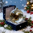thumbnail image 4 of Nature's Birds Crystal Ornament Set, Hummingbird Christmas Ornament, Cardinal Ornaments for Xmas Tree Memorial Gifts, Clear Plastic Christmas Balls for Room Decor, Holiday Ornaments, 2.8", 4 of 6