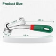 thumbnail image 2 of Liyquint 1 pack heavy duty bucket lid opener, 8.5 inch aluminum tool with rubber grip, fits 5 gallon pails and paint cans, 2 of 7