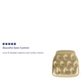 thumbnail image 4 of Flash Furniture Louise 20 Pack Hard Gold Tufted Vinyl Chiavari Chair Cushion, 4 of 5