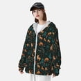thumbnail image 3 of Balery Deers In The Forest Sudadera ligera de manga larga con capucha y protección solar UPF 50+ para hombre y mujer, ideal para pesca y running-Small, 3 of 7