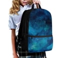 thumbnail image 3 of Yuyamidu Galaxy Starry Sky Kids School Bag Large Capacity Shoulder Rucksack with Multiple Pockets for Primary Students Daily Use Travel Outdoor Activities, 3 of 6