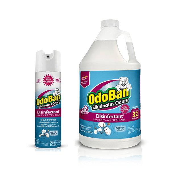 OdoBan ReadytoUse Spray and 1 Gallon Concentrate, Cotton Breeze Scent