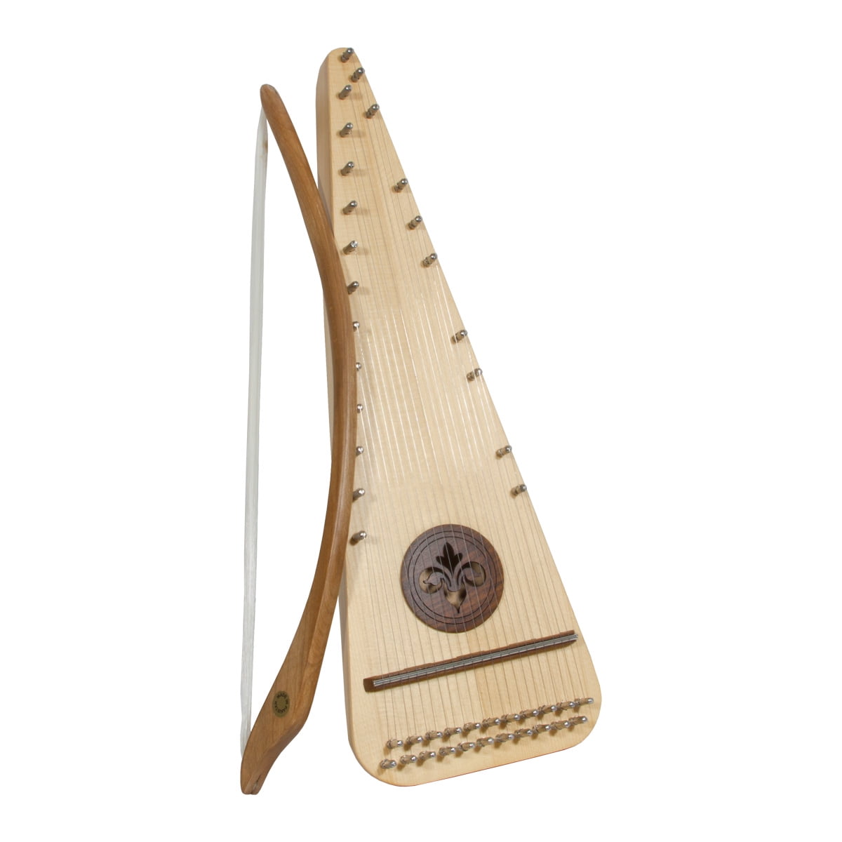 Roosebeck Soprano Rounded Psaltery LeftHanded