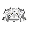thumbnail image 1 of Teraflex Lift Kit Suspension 2042010 Alpine RT Hybrid; 4-1/2 Inch Front Lift; 4-1/2 Inch Rear Lift; Black Components, 1 of 1