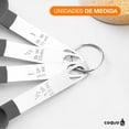 thumbnail image 3 of Juego Tazas y Cucharas Medidoras de Cocina - Coquo - Set 8 Piezas, 3 of 4