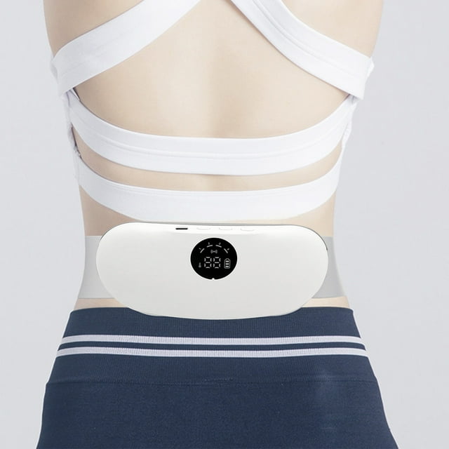 Lumbar Heater Belt, Hot Massage Waist Protector, Intelligent Temperature Control, Overheat Protection, USB Charging, for Back Pain Relief