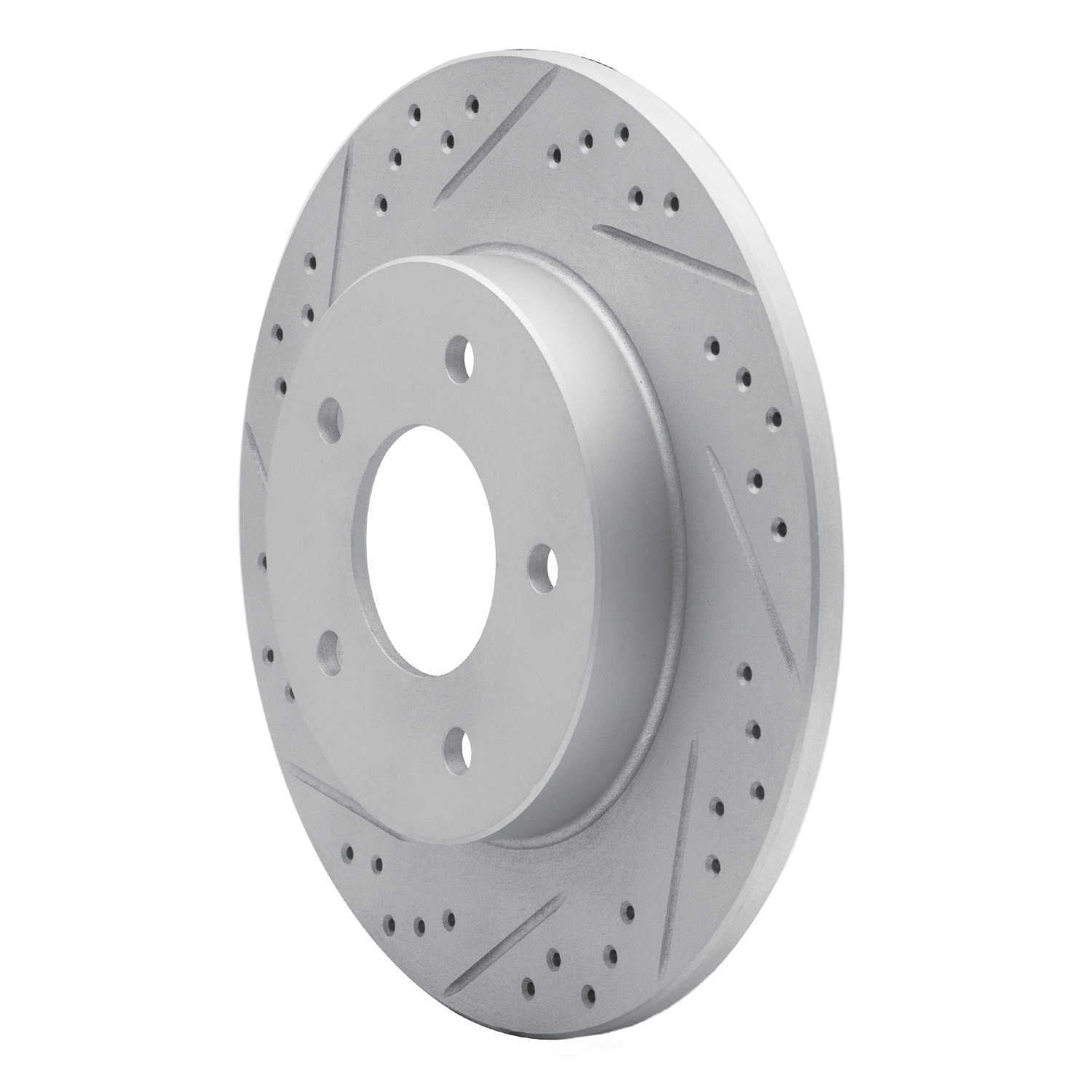 Dynamic Friction Company 830-52010L DFC Geoperformance Rotor - Drilled and Slotted