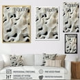 thumbnail image 4 of Designart "Black And White Waves In Monochrome Op Art" Op Art Canvas Wall Art, 4 of 7