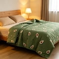 thumbnail image 4 of JOGZMZ Lightweight Summer Cooling Quilt Full Size Soft Breathable Skin-Friendly Air Conditioner Comforter Machine Washable All Season Bedspread for Twin Bed 55x79 Inch, 4 of 6