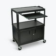 thumbnail image 2 of Avj42Xlkbc - Extra Large Adjustable Height Pullout, Cabinet Steel Cart, 2 of 2