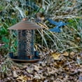 thumbnail image 6 of Mauxuk Premium Iron Bird Feeder - Durable Hanging Outdoor Feeder with Hollow Pattern, Rustproof & Sturdy for Garden, Easy Refill & Weather Resistant, 7.09x7.09x19.69in, 6 of 6