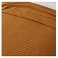 thumbnail image 5 of 100% Cotton Waffle Weave Throw Blanket | Yellow Waffle Knit Blanket | Ultra-Soft, All Season Textured Blankets & Throws for Bed, Couch, or Chair (50" x 60", Bronze), 5 of 6
