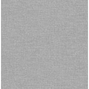 Brewster Home Fashions Glen Dark Grey Linen Wallpaper