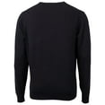 thumbnail image 3 of Men's Cutter & Buck Black TCU Horned Frogs Lakemont Tri-Blend Big & Tall V-Neck Pullover Sweater, 3 of 3