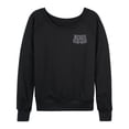 thumbnail image 2 of Lynyrd Skynyrd - Biker Faux Patch - Women's French Terry Long Sleeve Pullover, 2 of 4