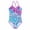 Purple, variant on Usaibhir Girls One Piece Swimsuits Hawaiian Ruffle Swimwear Beach Bathing Suit 4-12 Years