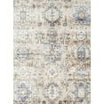 thumbnail image 2 of Pasargad Home Amadeus 6' x 6' Power-Loomed Beige/Blue Rug, For Indoor Space and all Age of Group, 2 of 7