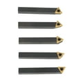 thumbnail image 6 of 5 Pieces 1/4'' Carbide Indexable Turning Tool Set With Box For Lathe New, 6 of 6