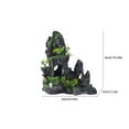 thumbnail image 5 of Decoraciones Grandes para peceras: Adorno para Acuario con Vista a la montaña con Puente de la Cueva de la casa en el árbol, Shuangfeng, 5 of 5