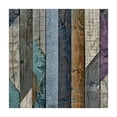 thumbnail image 4 of HAOXIT Tablecloth, Blue Grey Wood Planks Door Nails Country Life Theme Art, Rectangular Table Cover for Dining Room Kitchen Decor white, 4 of 8