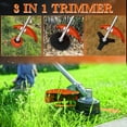 thumbnail image 4 of Datingday 36CC Weed Eater Gas Powered, 3 in 1 Gas Brush Cutter,Gas String Trimmer and Gas Weed Wacker Trimmer for Weeds and Grass, 4 of 7