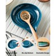 thumbnail image 4 of Soporte para cucharas LAUCHUH Ceramic Blue, paquete de 2 unidades, 15 x 13 cm, 4 of 7