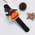 thumbnail image 6 of CoreLiving Halloween Slap Bracelets Halloween Party Favors Slap Bracelets Snap Bracelets Goodie Bag Stuffers Trick or Treat Giveaways Halloween Bracelets, 6 of 6