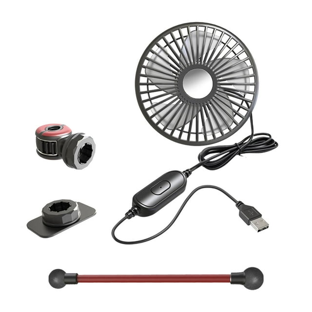 Ventilador de Automóviles Portátiles de Circulación de Aire de Rotación 360 para La Casa de La Oficina de Camiones